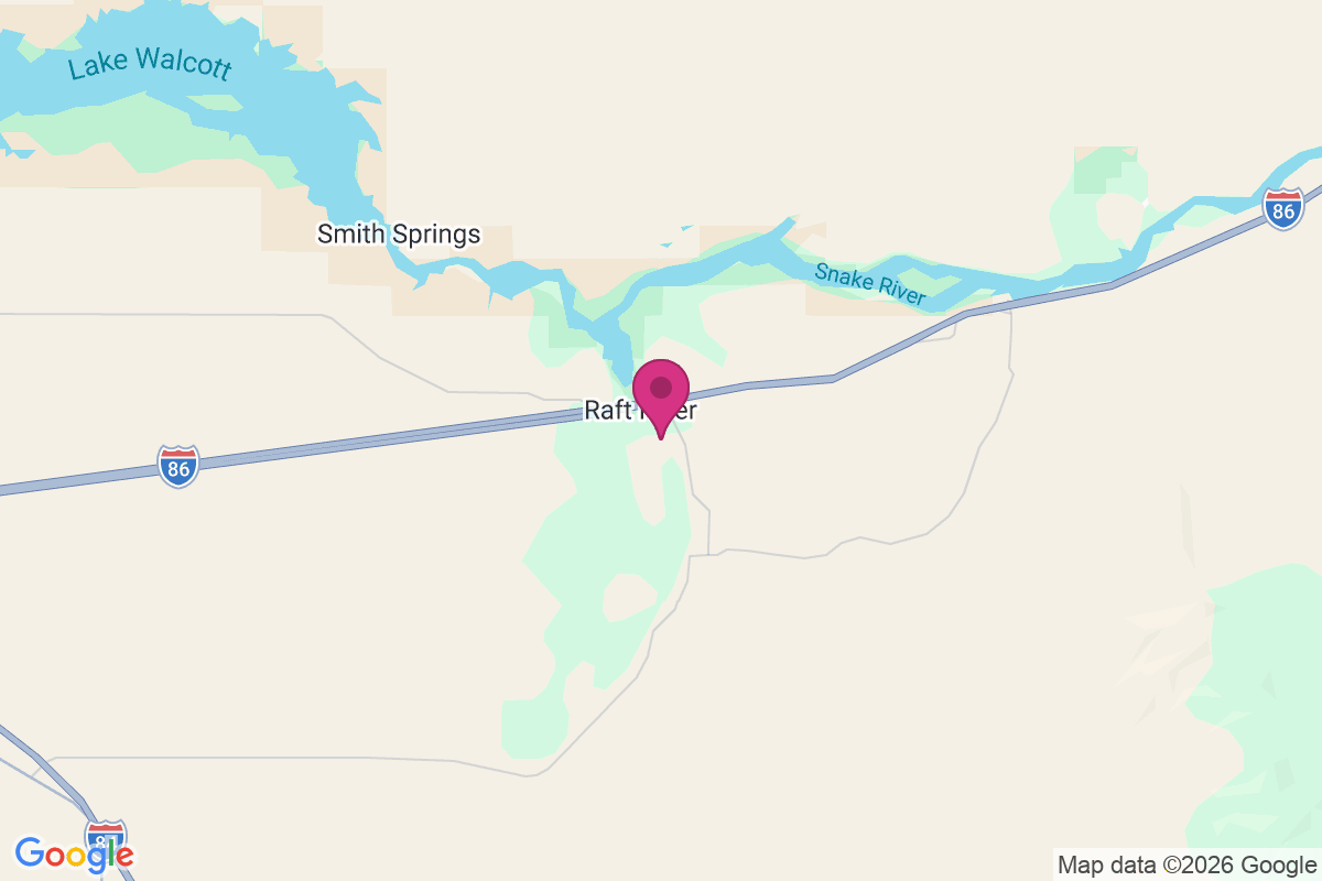 Raft River map