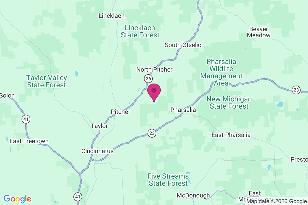 Pitcher Springs map