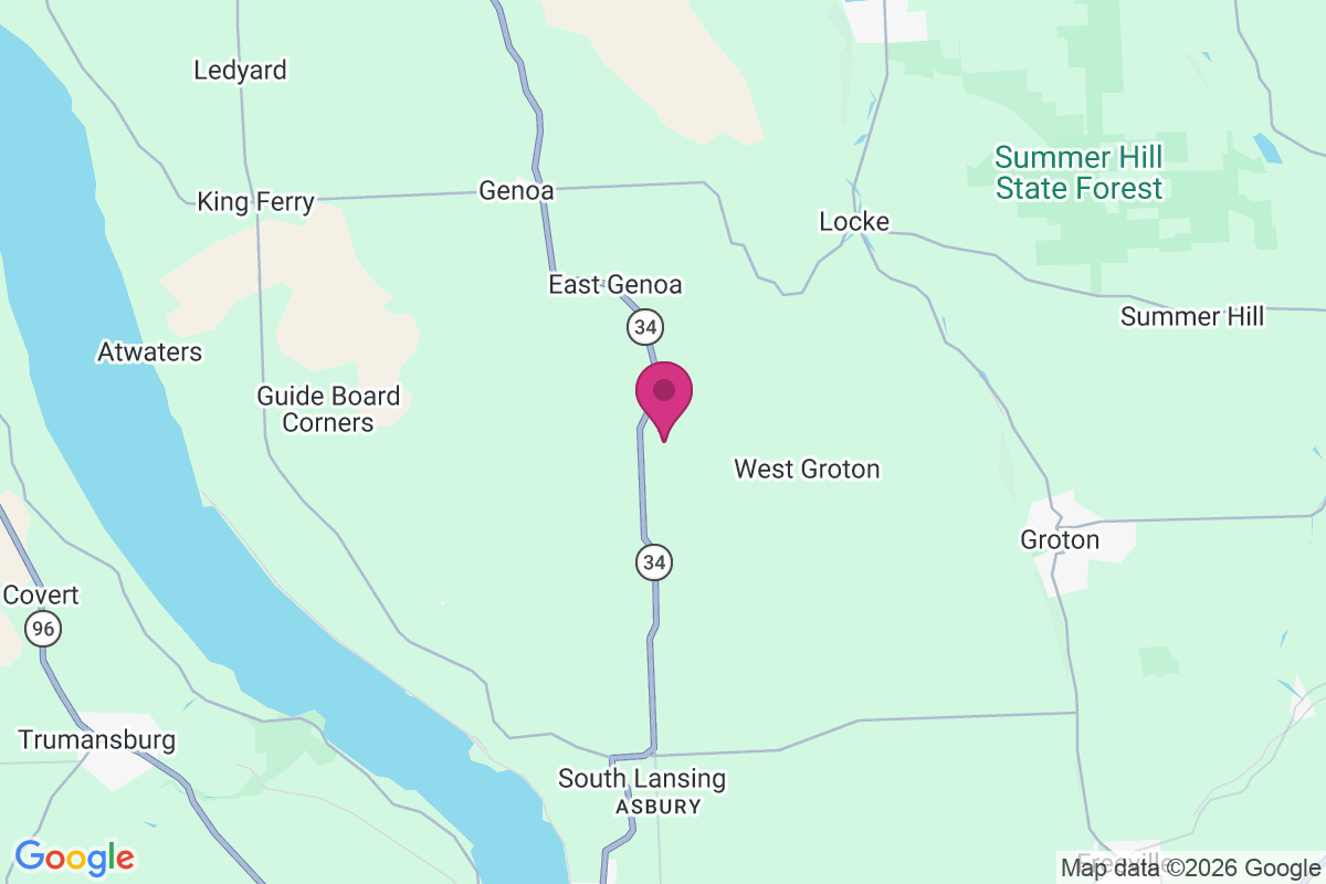 North Lansing map