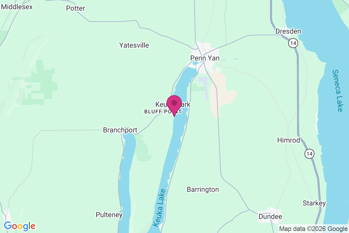 Keuka Park map