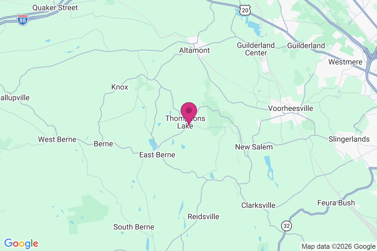 Thompsons Lake map