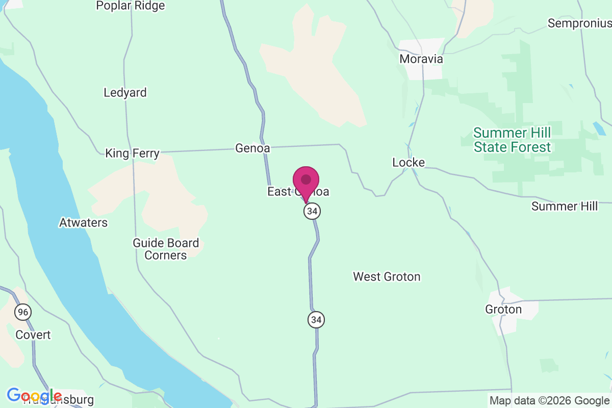 East Genoa map