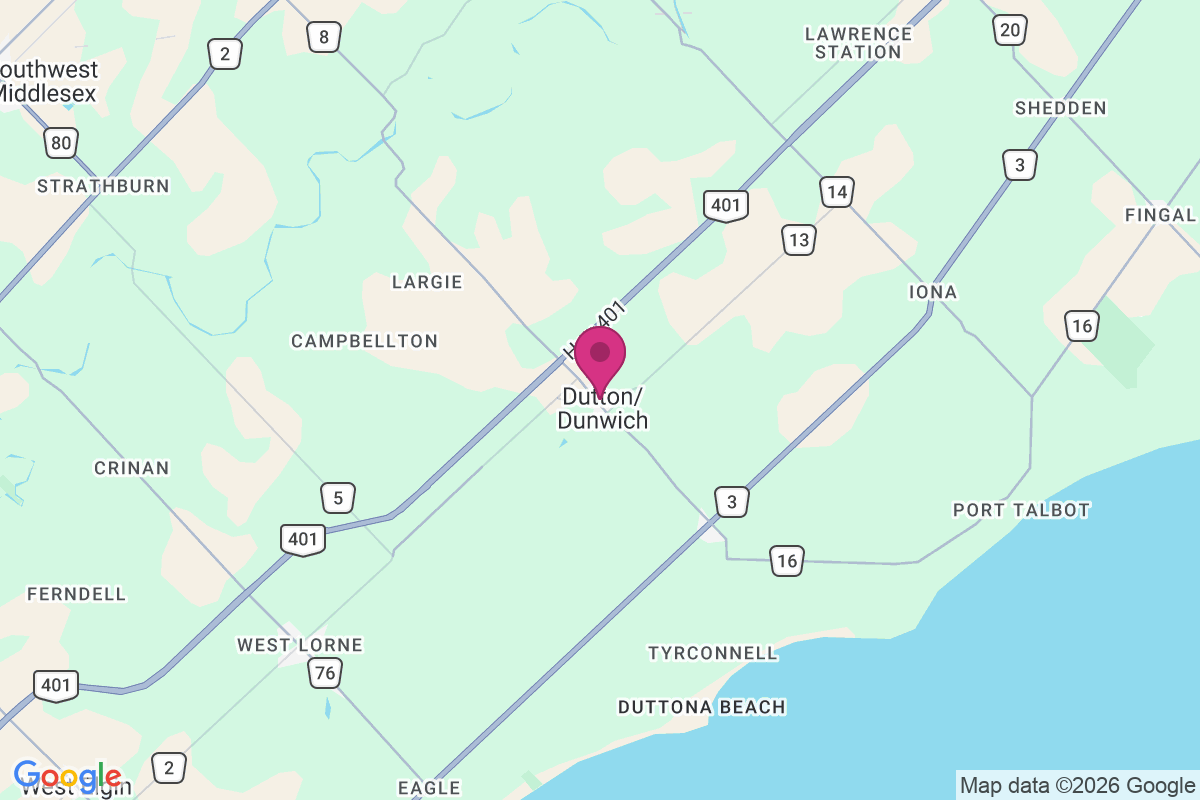 Wallacetown map