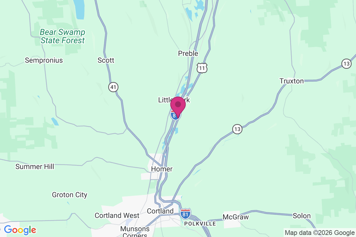 Pratt Corners map