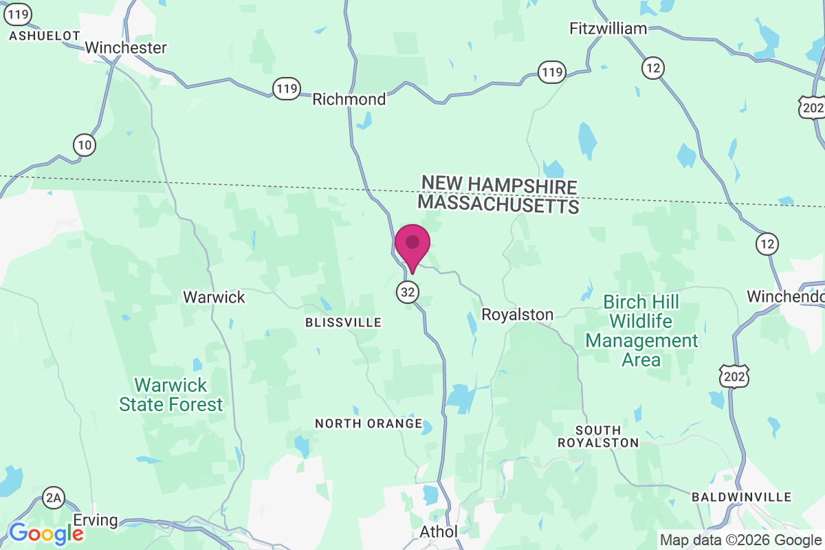 West Royalston map