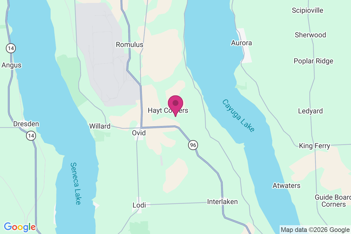 Hayt Corners map