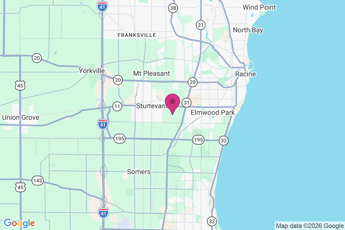 Waxdale map