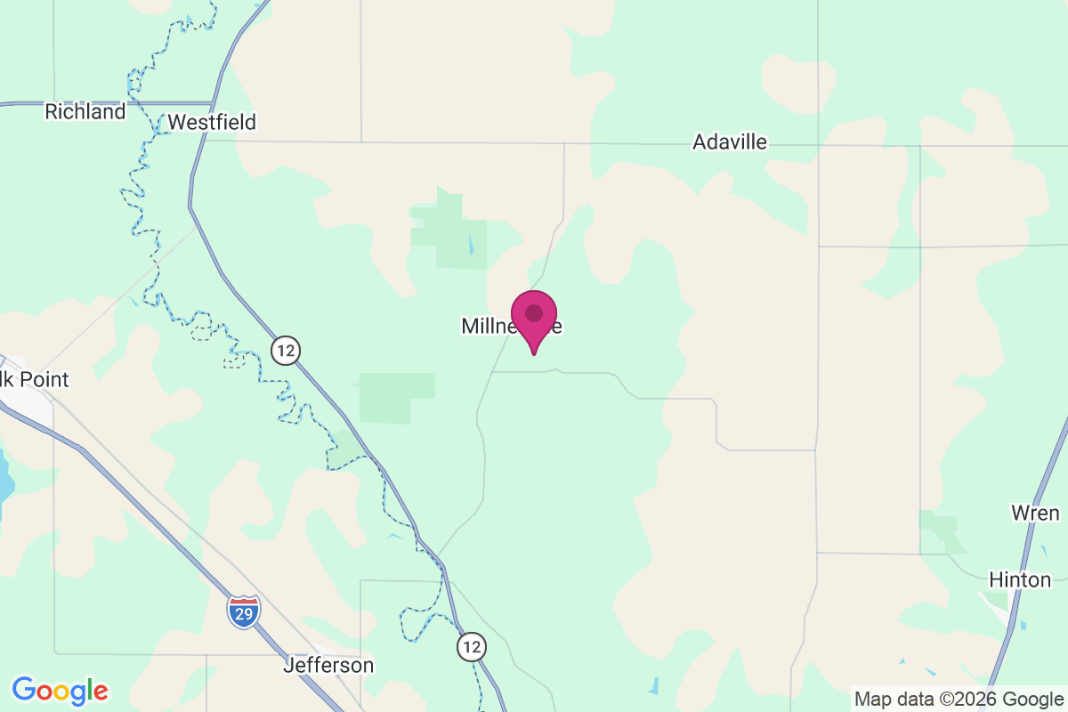 Millnerville map
