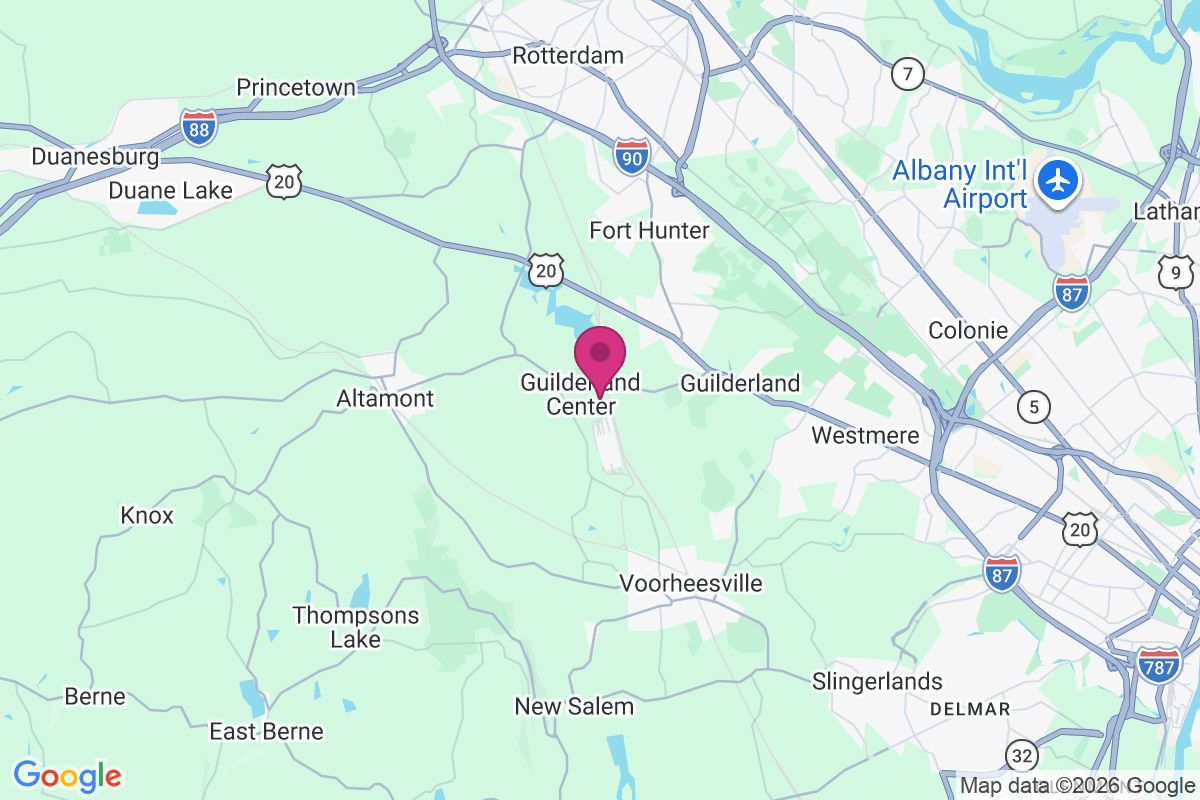 Guilderland Center map