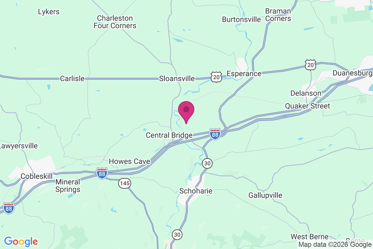 Schoharie Junction map
