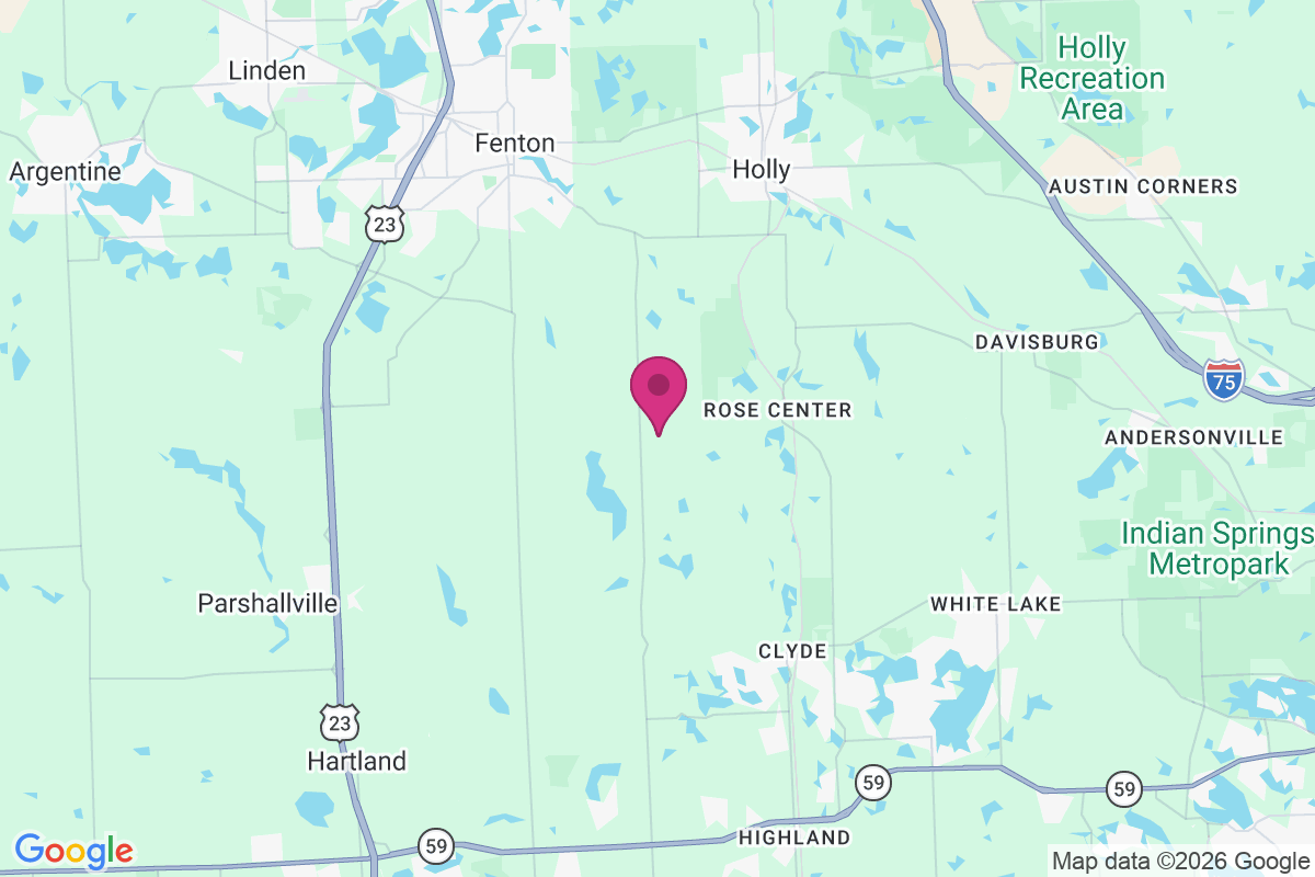 Rose Corners map