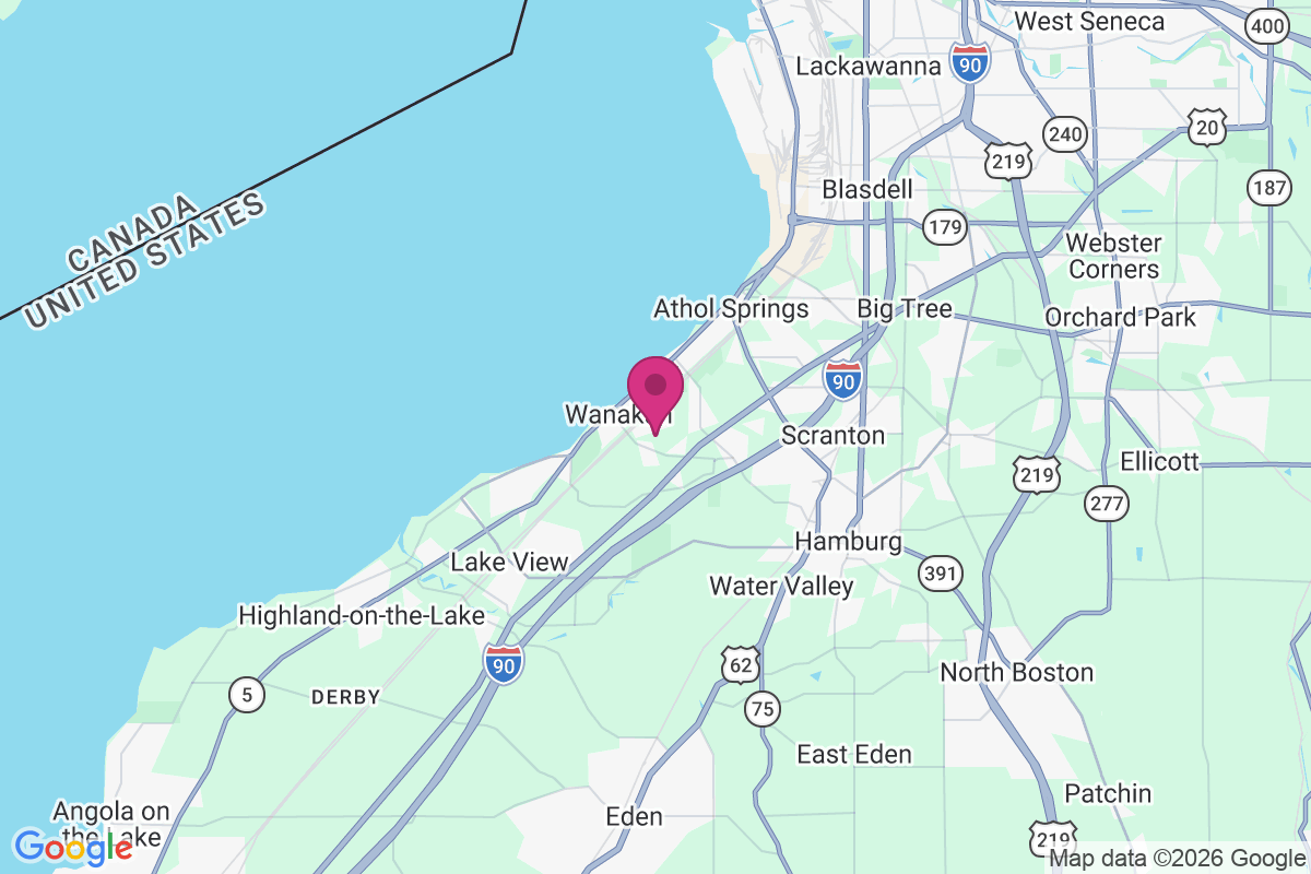 Clover Bank map