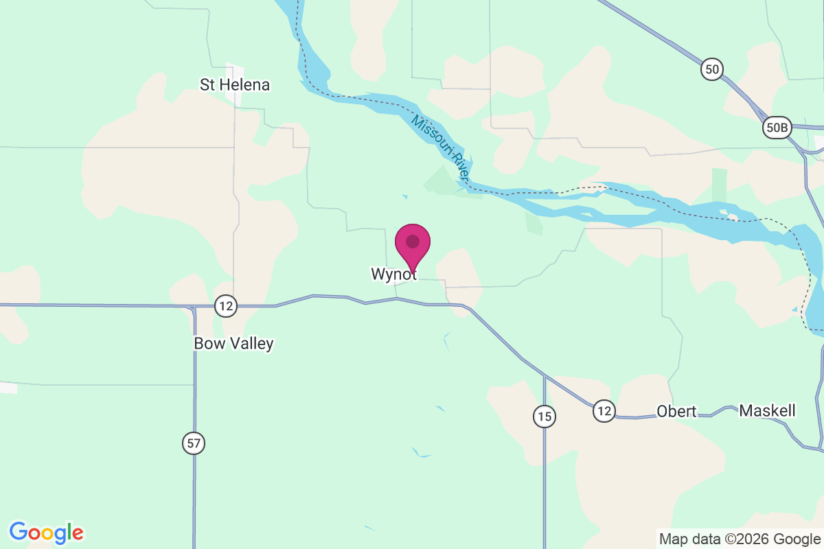 Wynot map