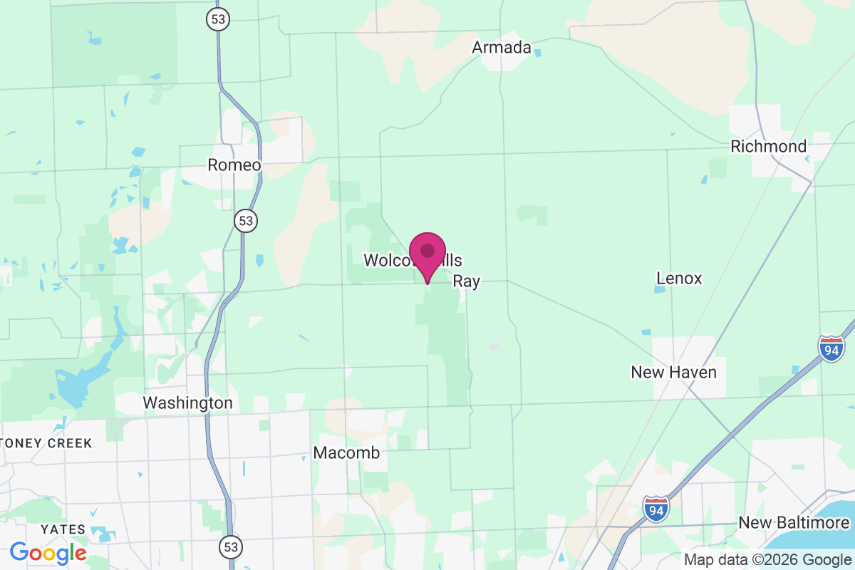 Wolcott Mills map