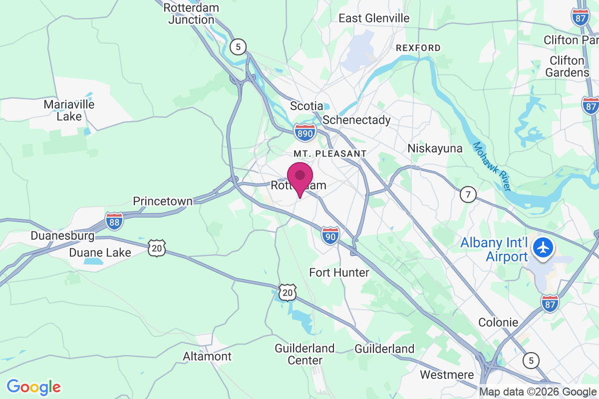 South Schenectady map