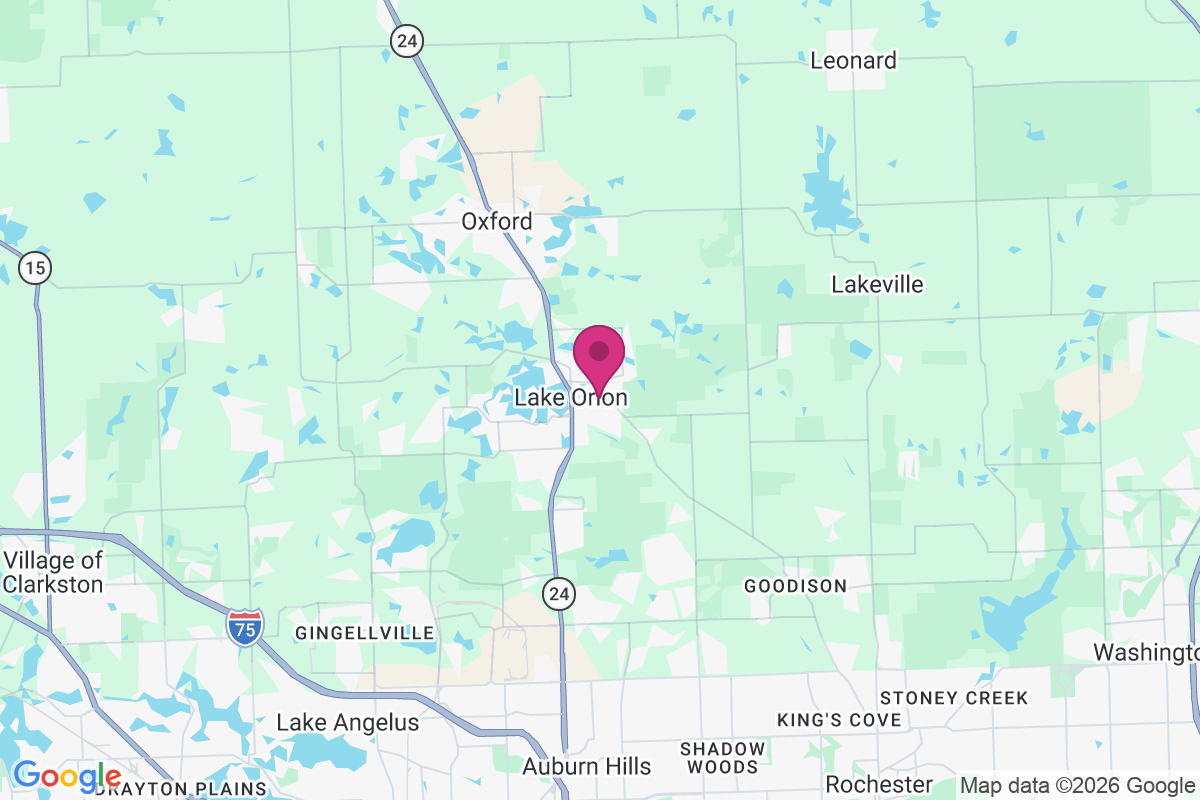 Lake Orion map