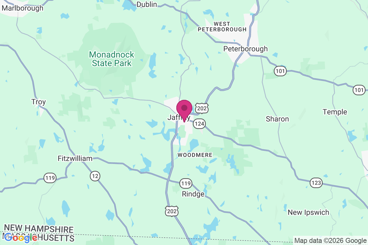 Jaffrey map