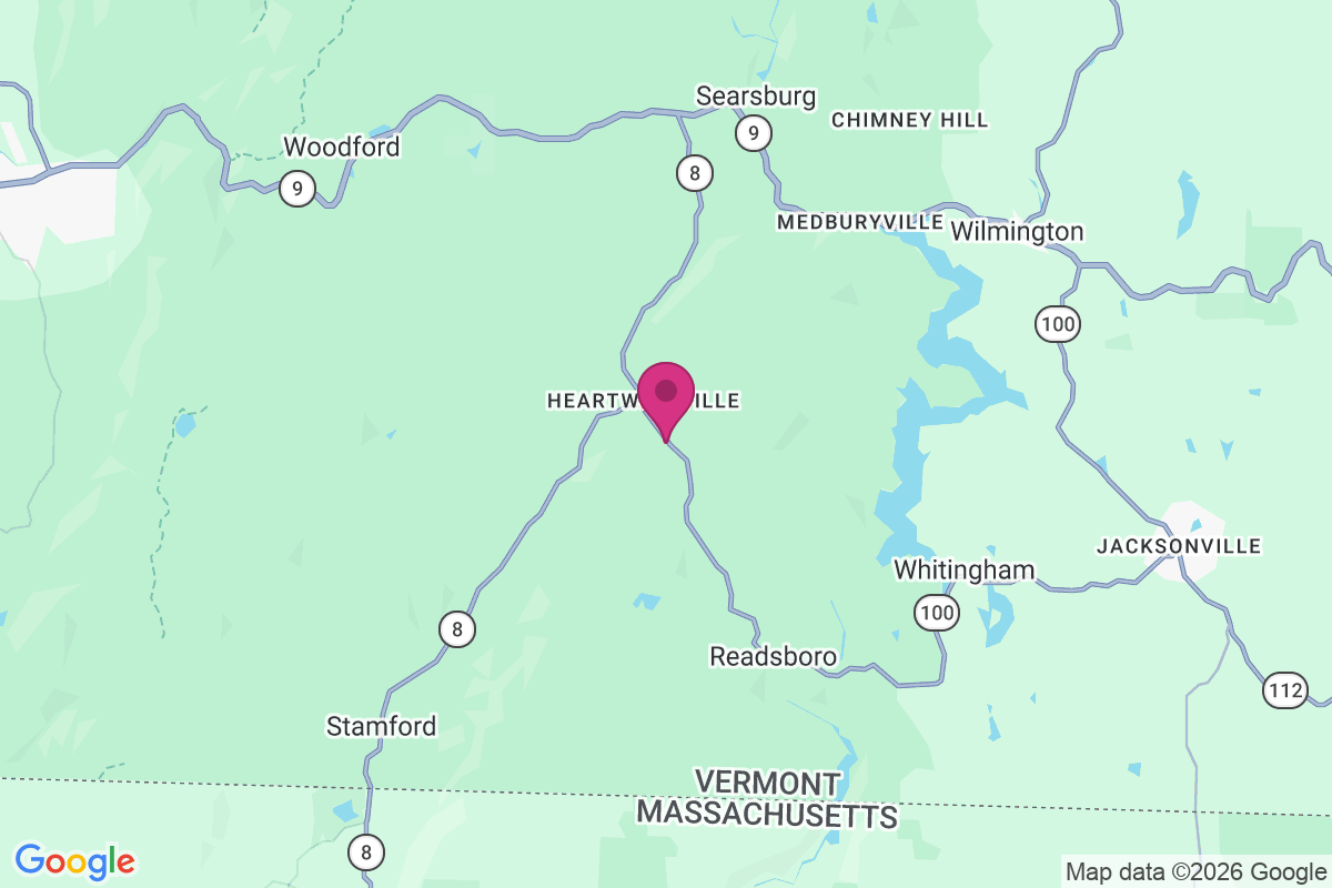 Heartwellville map