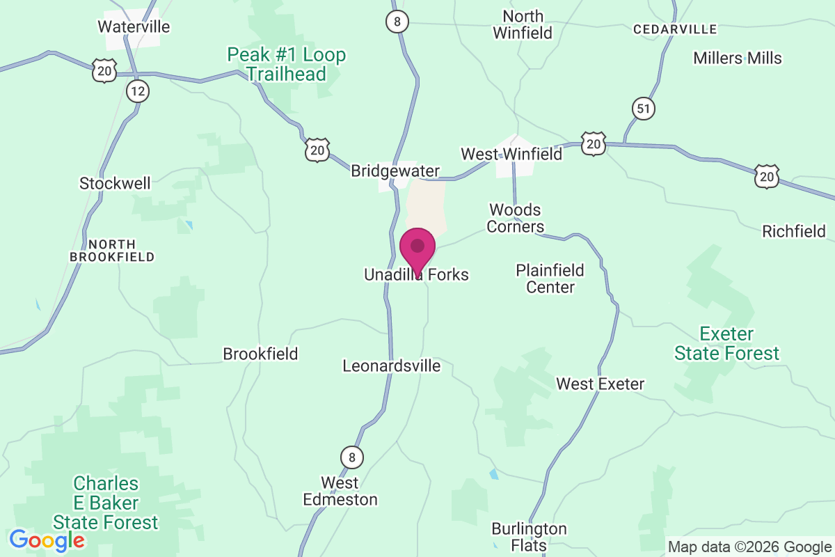 Unadilla Forks map