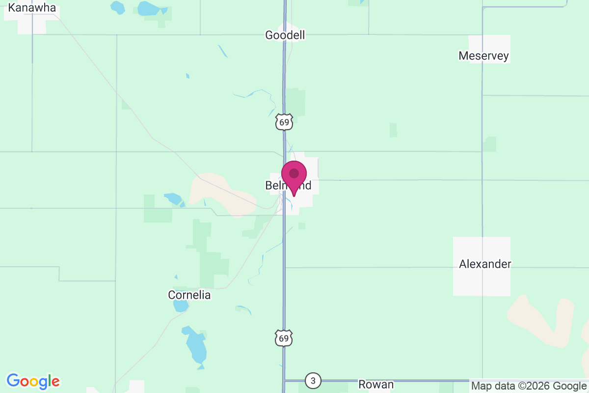 Belmond map