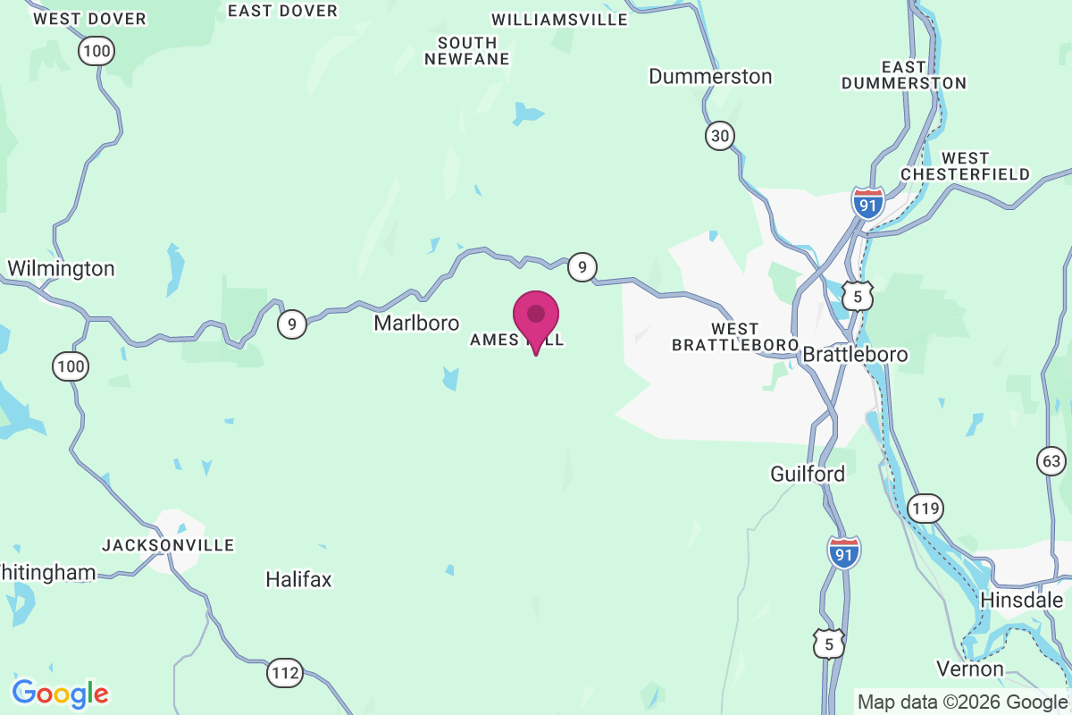 Ames Hill map