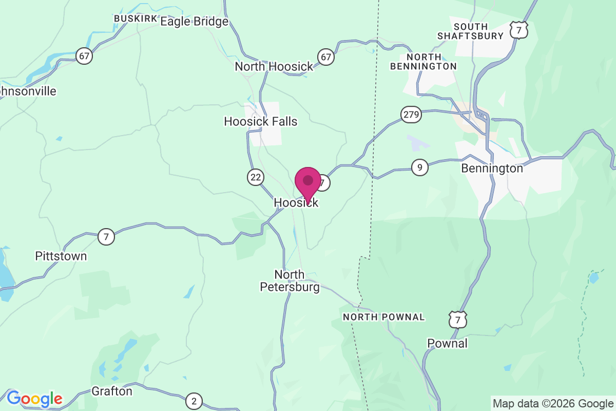 Hoosick map