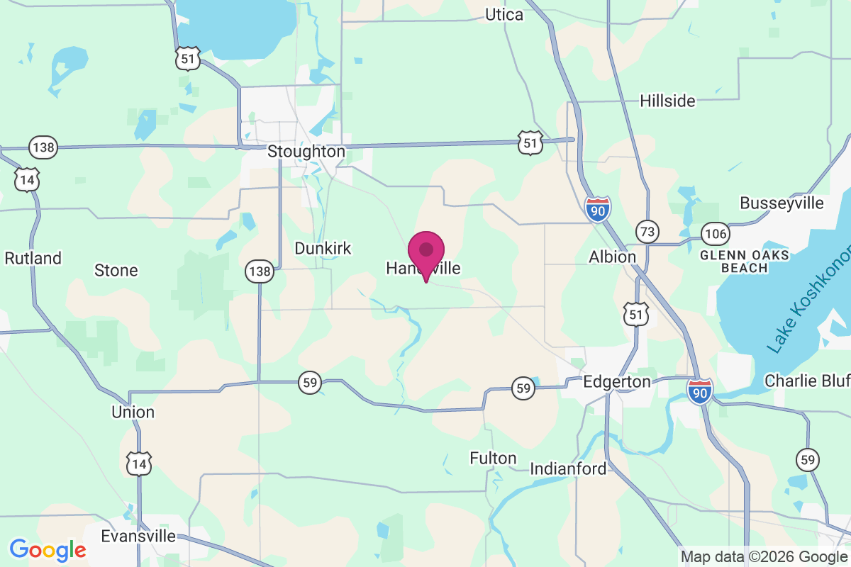 Hanerville map