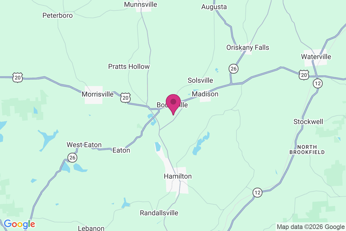 Bouckville map