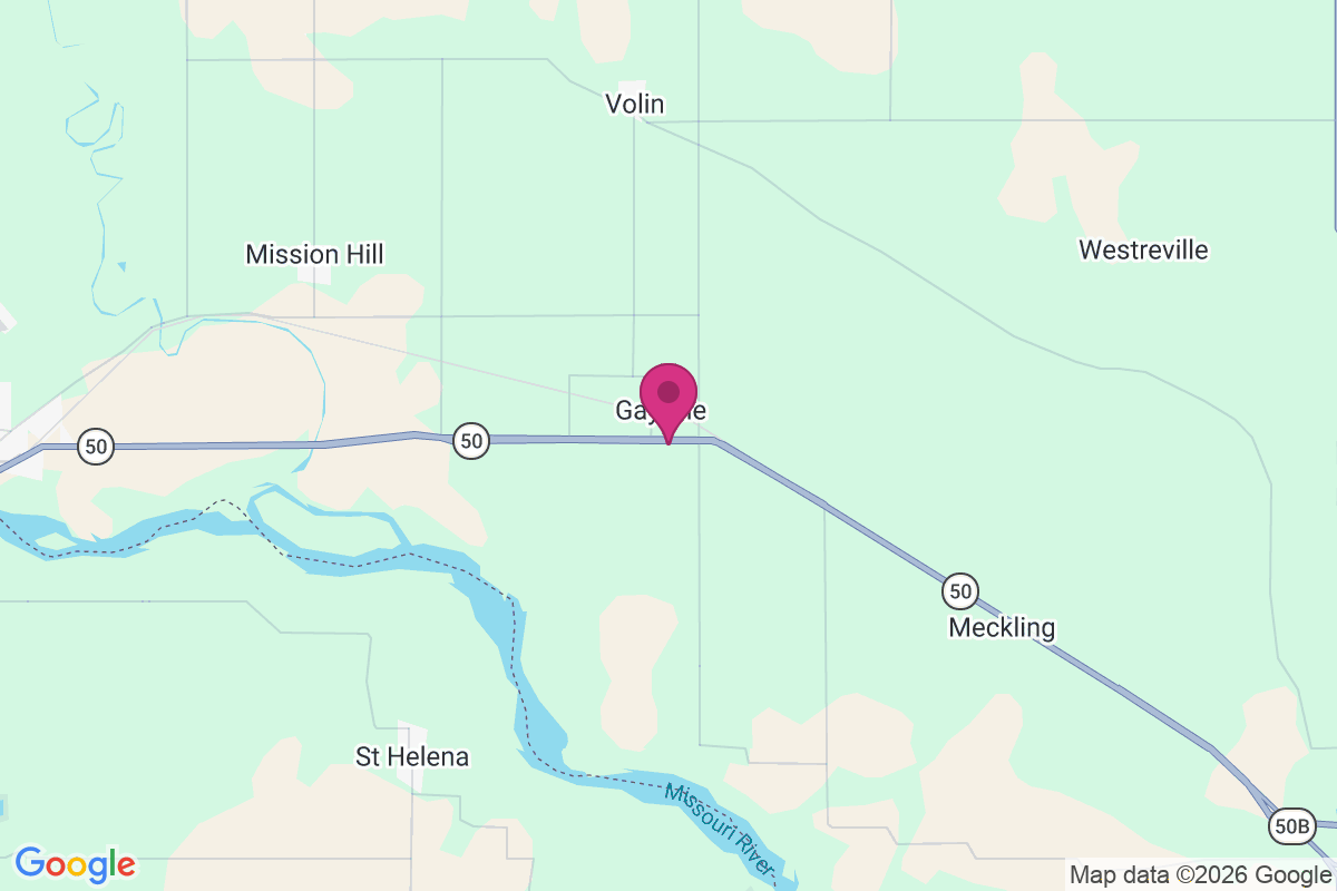 Gayville map