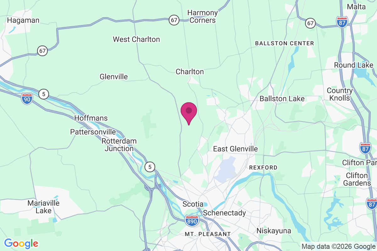 Glenville Center map