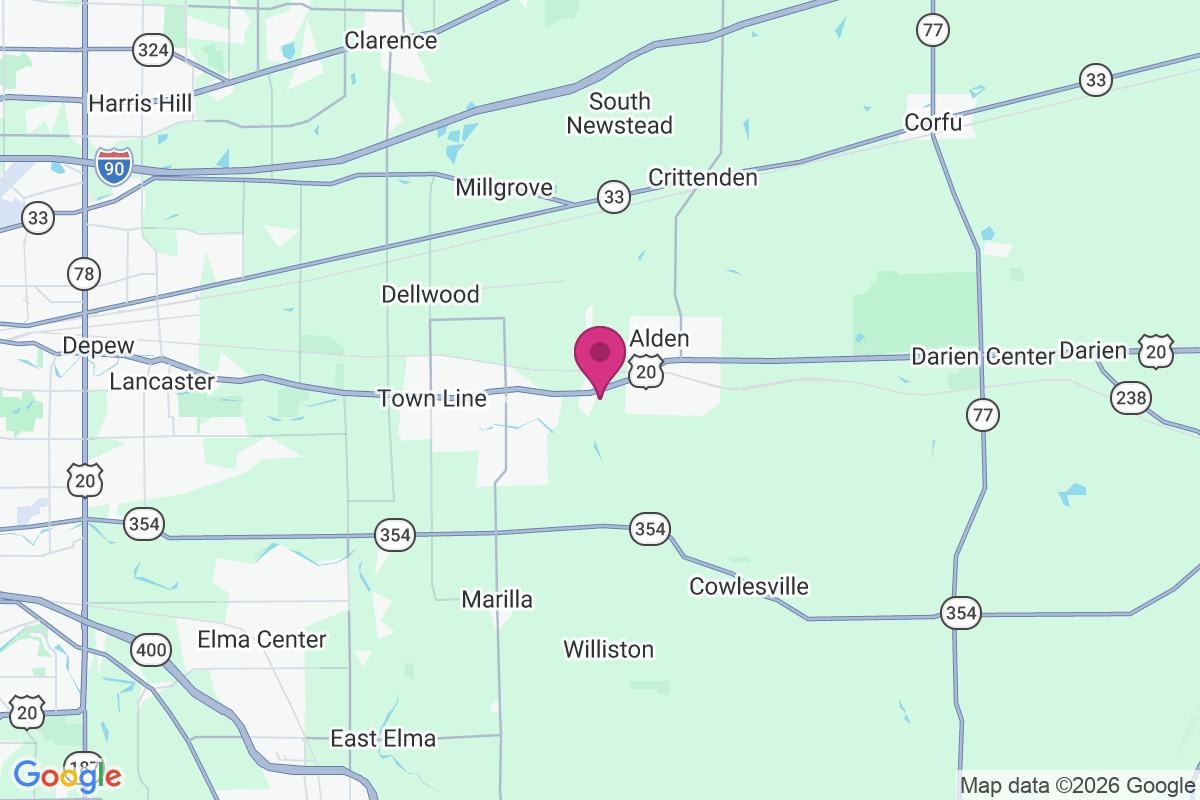 West Alden map