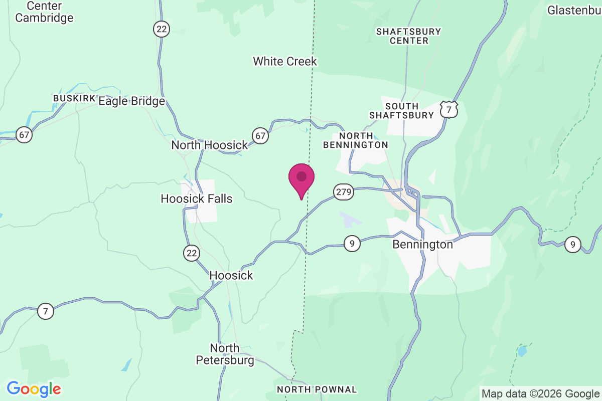 East Hoosick map