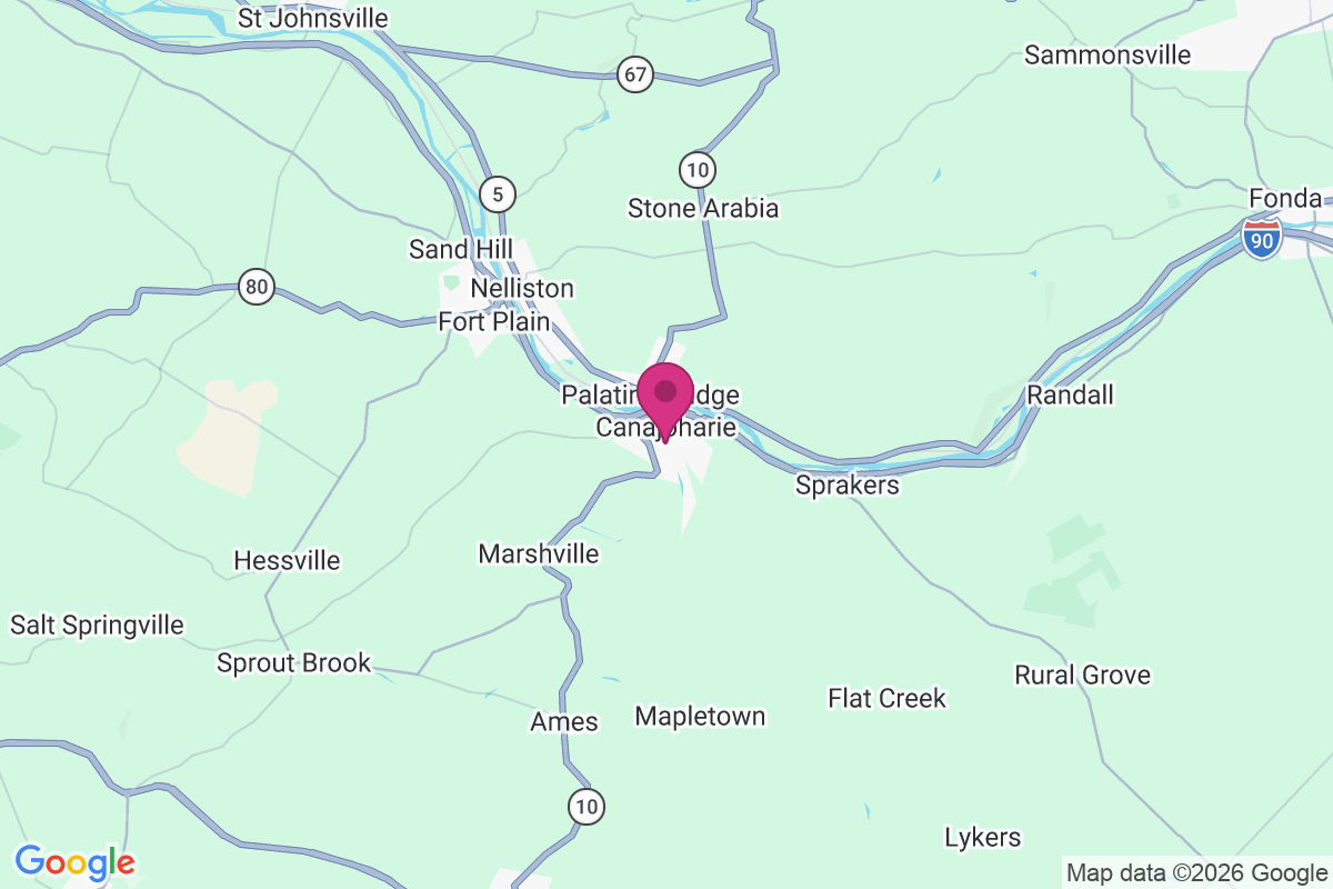 Canajoharie map