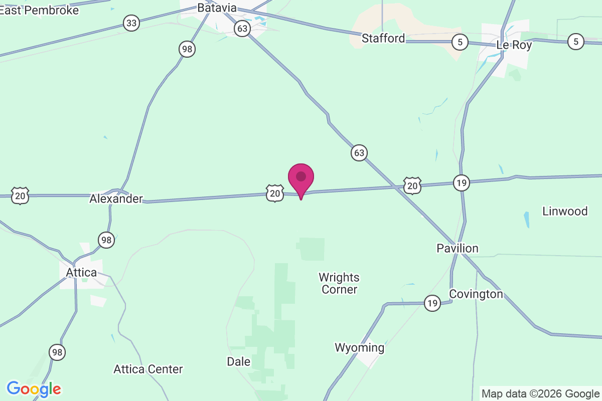 Bethany Center map