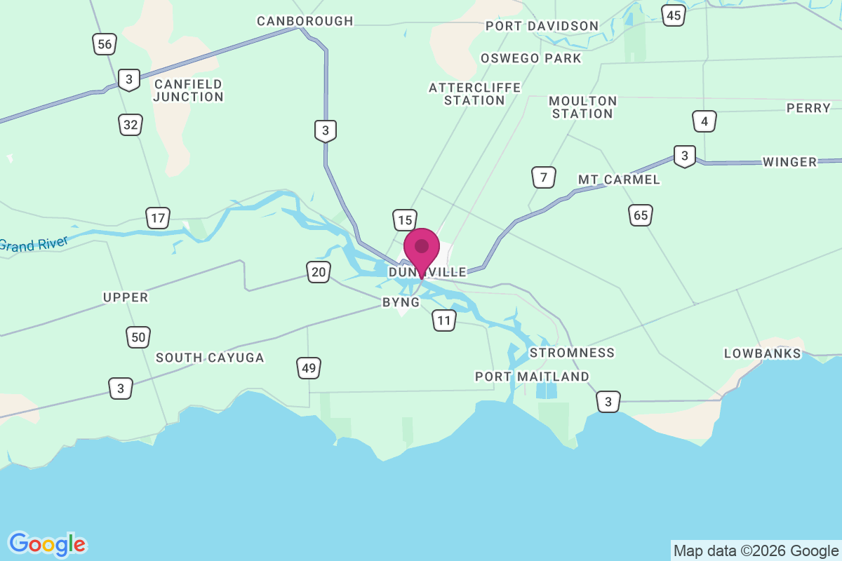 Lowbanks map