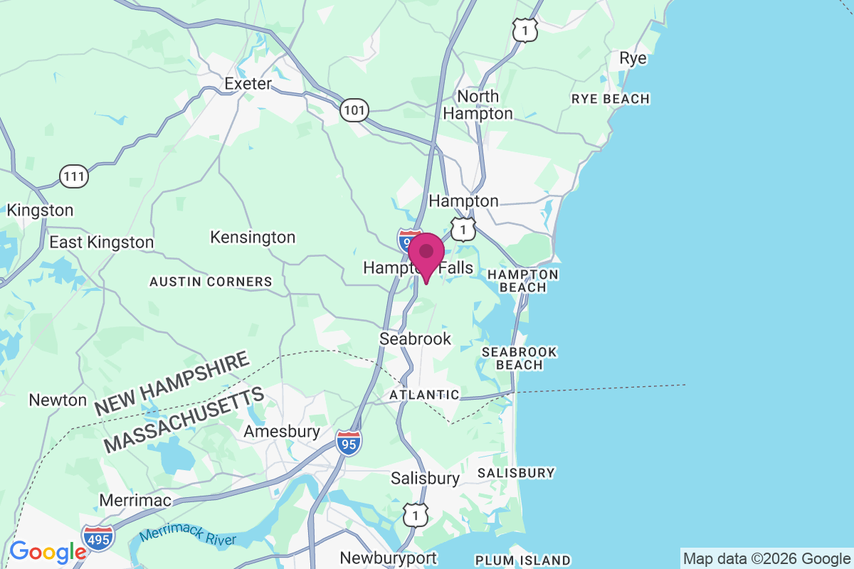 Hampton Falls map