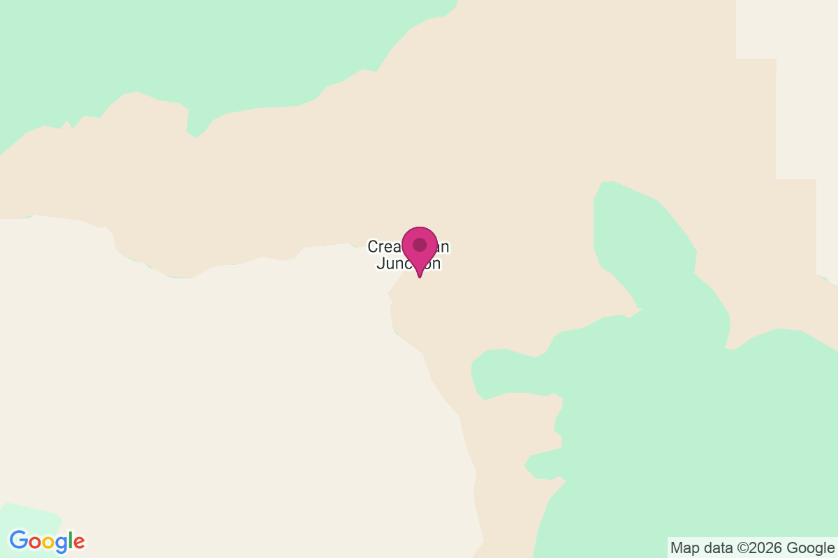 Cream Can Junction map