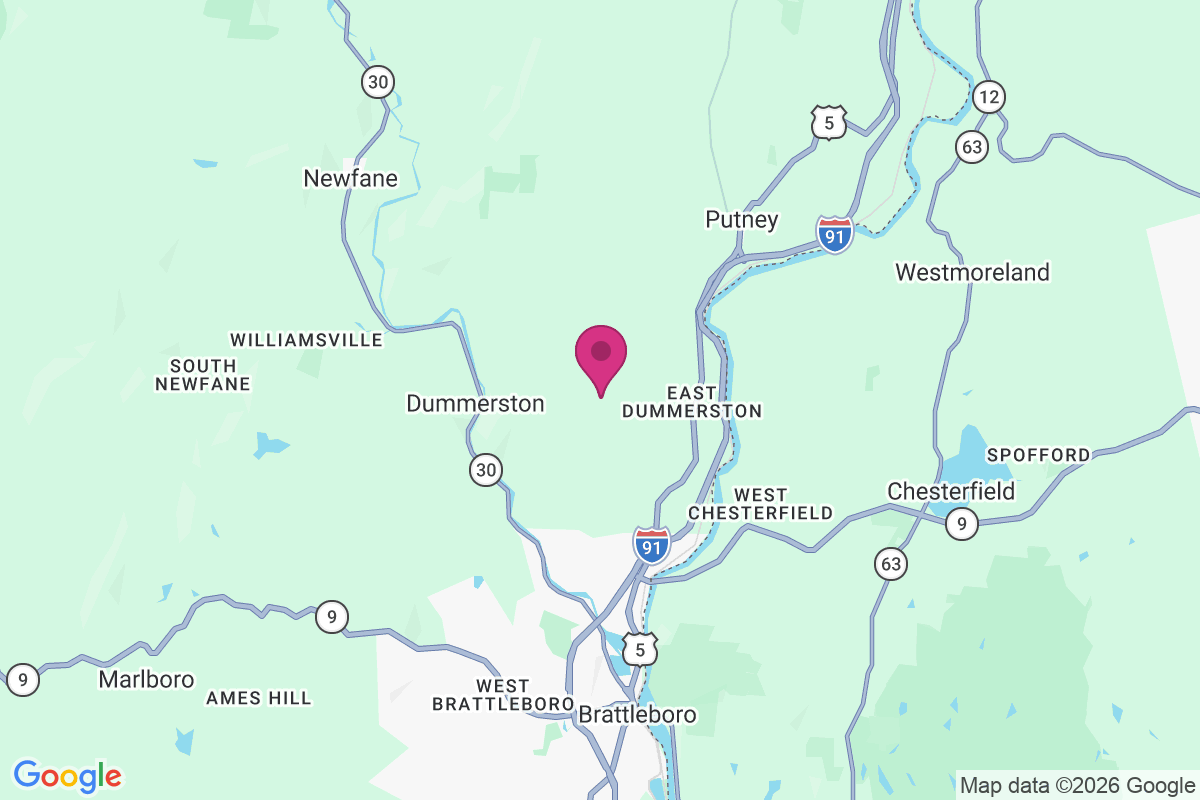 Dummerston Center map