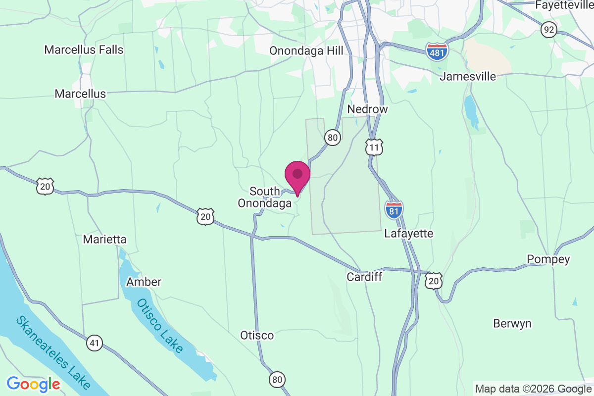 Griffins Corners map