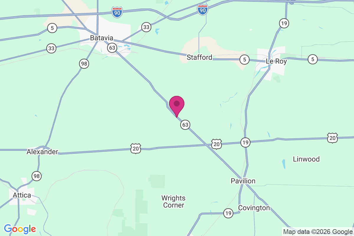 East Bethany map