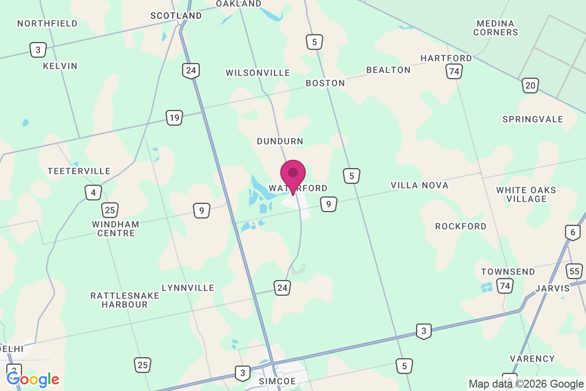 Teeterville map