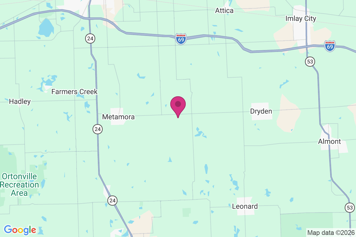 Thornville map