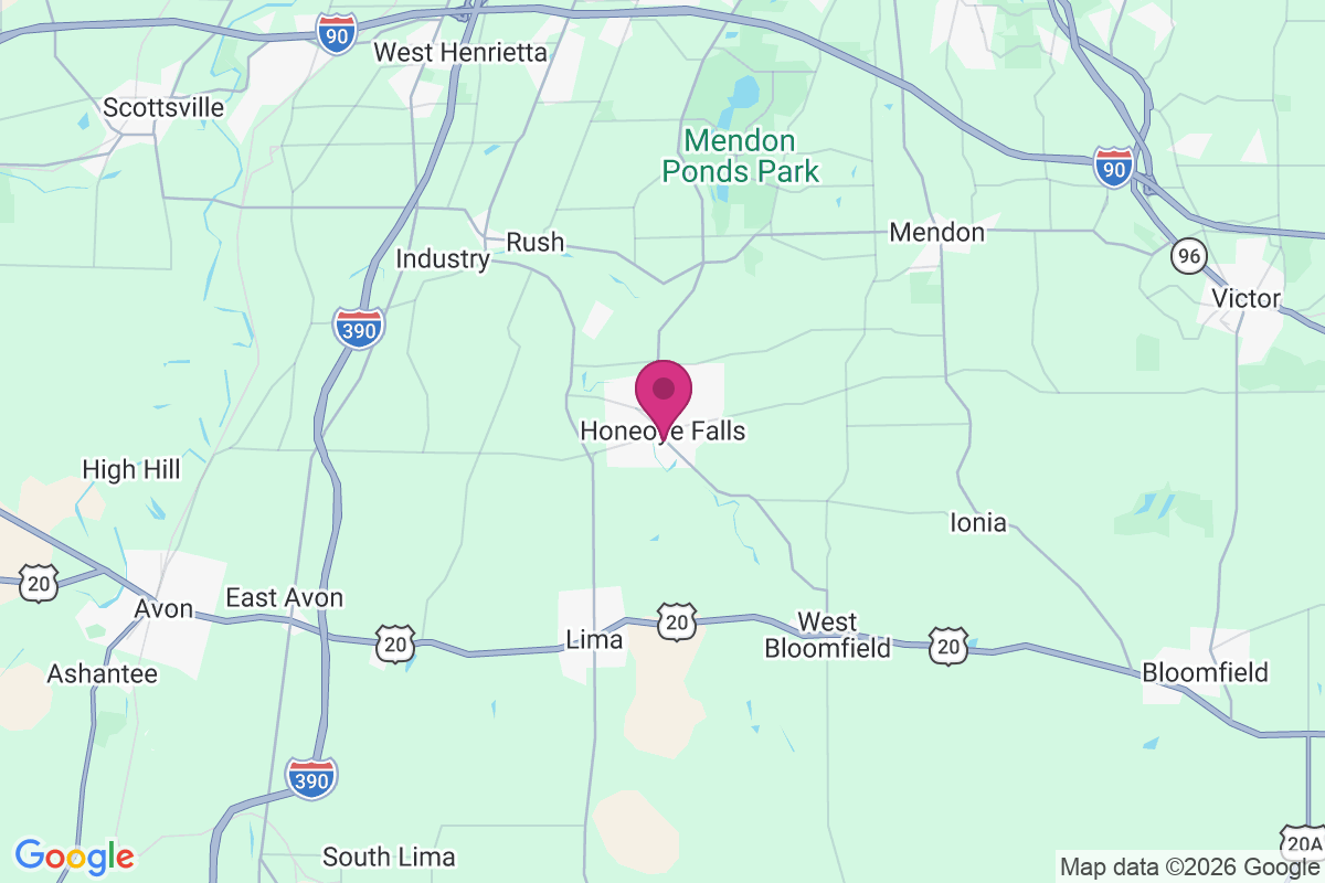 Honeoye Falls map
