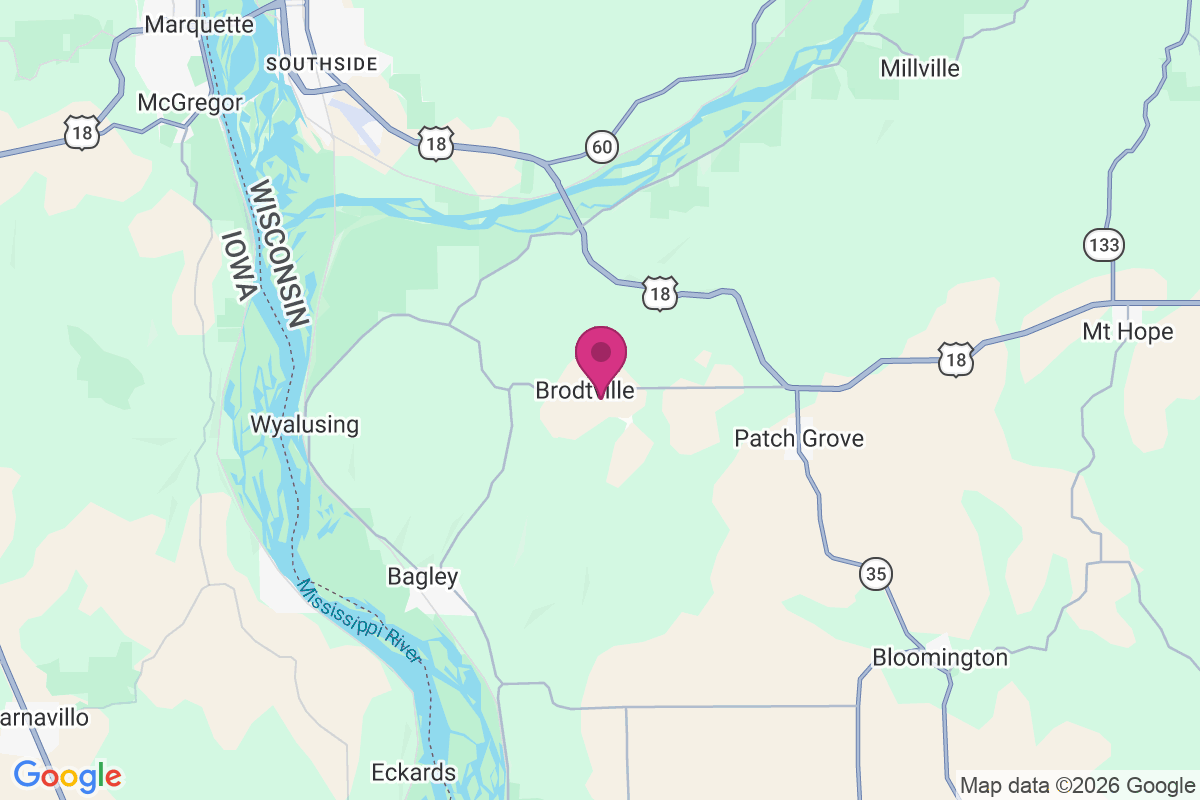 Brodtville map