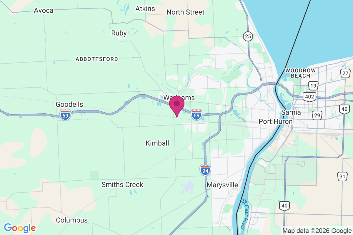 West Tappan map