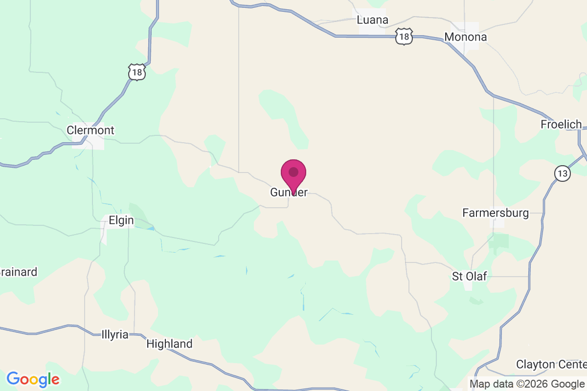 Gunder map