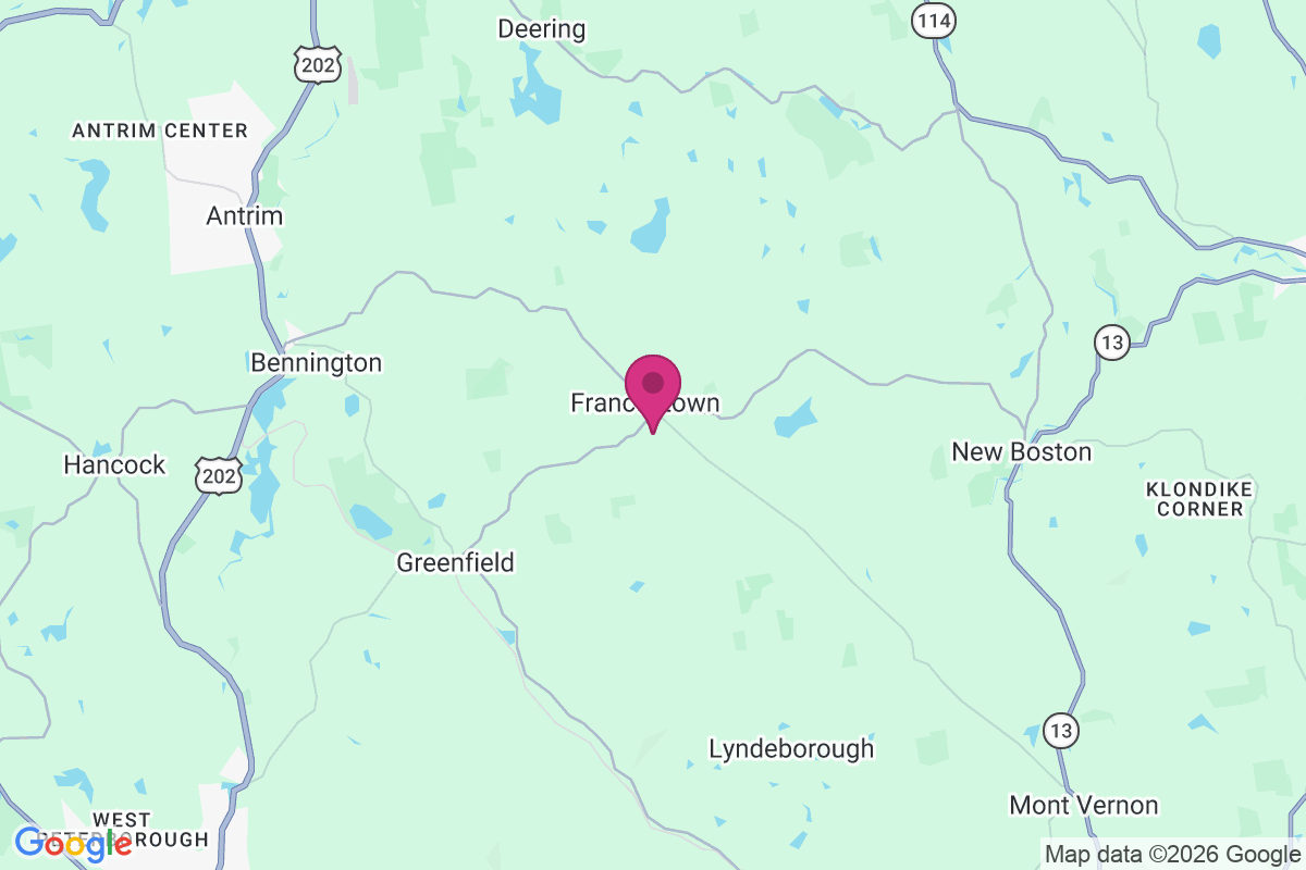 Francestown map