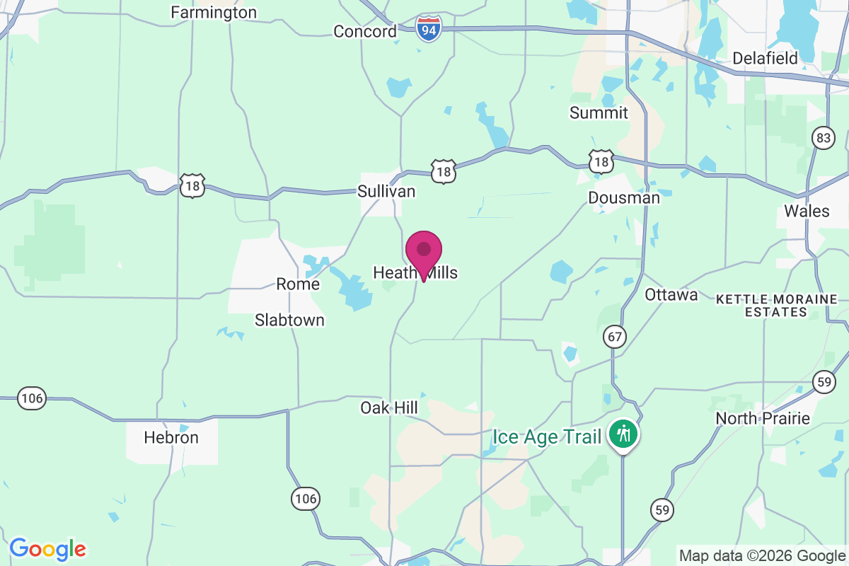 Heath Mills map