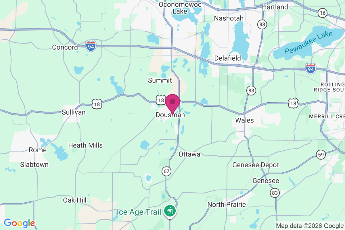 Dousman map