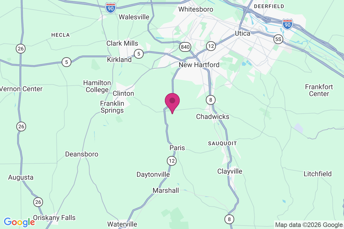 Chuckery Corners map